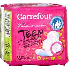 Serviettes hygieniques ultra mince normal, day - Teen