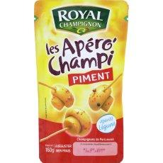 Champignons de Paris aux piments ROYAL CHAMPIGNON, 160g