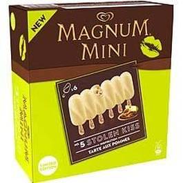 Magnum Mini bâtonnets Stolen Kiss inspiration tarte aux pommes la boite de 6 - 252 g