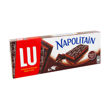 Napolitain - Gâteau moelleux au Chocolat - 6 sachets