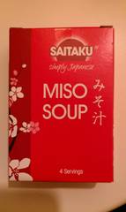 Soupe Miso SAITAKU, 4 sachets, 72g