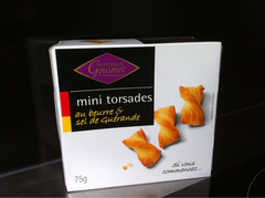 Mini torsades au beurre et au sel de Guérande