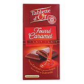 Tablette chocolat Tablette d'Or Au lait fourré caramel 125g