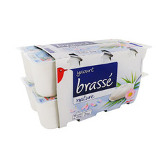 Auchan Yaourts natures brasses 16x125g
