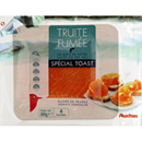Auchan truite fumée pour toast tranches x4 -80g