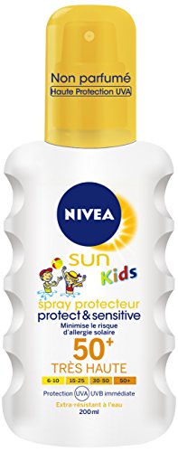 Nivea Sun Spray Kids Protect and Sensitive FPS50 + 200 ml