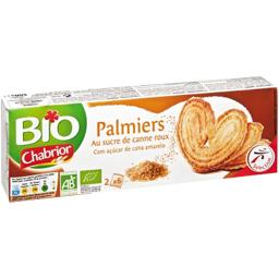Chabrior Bio, Palmiers au sucre de canne roux BIO, les 2 sachets de 6 - 100 g