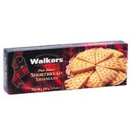 Walkers, Biscuits Shortbread Triangles pur beurre, la boite de 150 g