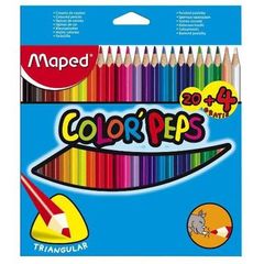 Maped 24 crayons de couleur 