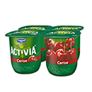 Activia yaourts aux fruits et au bifidus cerise 4x125g