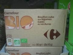 Bouillons aux légumes Carrefour Bio