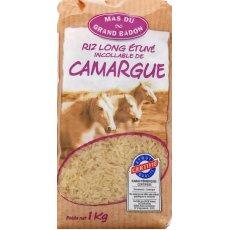 Riz long incollable de Camargue GRAND BADON, 1kg