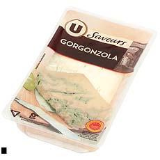 Gorgonzola AOP lait pasteurise 26%MG U Saveurs tran.150g
