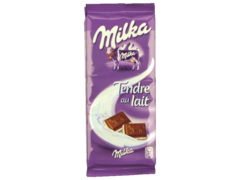 Chocolat au lait Tendrella MILKA, 2x100g