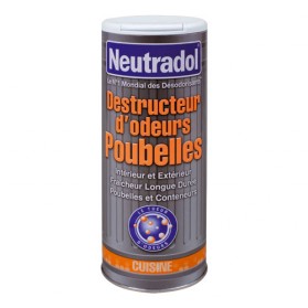 Neutradol Destructeur d'odeurs pour poubelle Cuisine la boite de 350 g