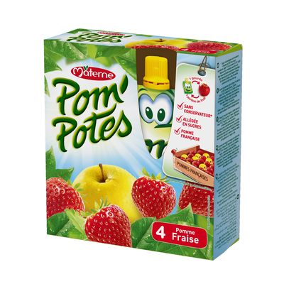 Pom'Potes Pomme-Fraise