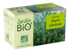 JB infusion thym citronné Jardin Bio 30g