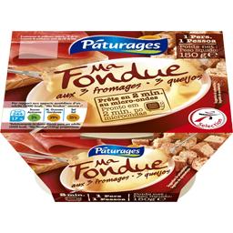 Paturages, Ma fondue aux 3 fromages, la boite de 150 g