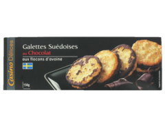 Galettes Suedoises au Chocolat et aux Flocons d?Avoine