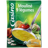 Mouliné - 9 légumes - Soupe déshydratée