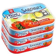 Sardines Peche Ocean A la tomate 1/5 x3 283g
