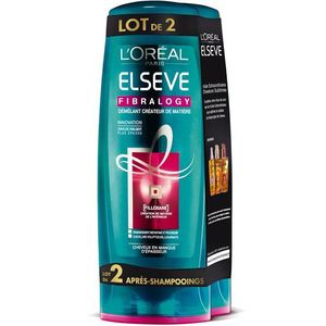 Elseve apres shampooing fibralogy 2x200ml