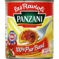 Panzani ravioli pur boeuf à la sauce tomate cuisinée 800g ...