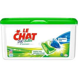 Lessive Le Chat Duo bulle expert x30