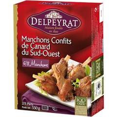 Delpeyrat, Manchons confits de canard du Sud-Ouest, la boite de 550 g