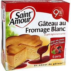 St Amour gâteau au fromage blanc coulis fruits passion 350g