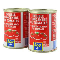 Double concentre tomates Eco+ 2x140g