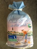 Sauniers Ile de Ré Fleur de sel de l'île de Ré le sachet de 125 g