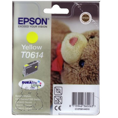 Epson, Cartouche t0614, la cartouche d'encre jaune