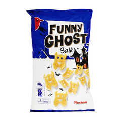 snacks funny ghost sale auchan 80g