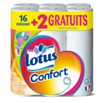 Lotus papier toilette confort aquatube rouleau x16