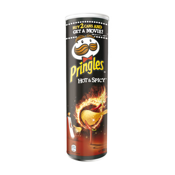 Pringles hot spicy 190g