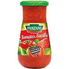 Sauce tomate au basilic PANZANI, pot de 400g