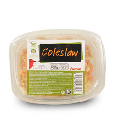 Auchan coleslaw 400g