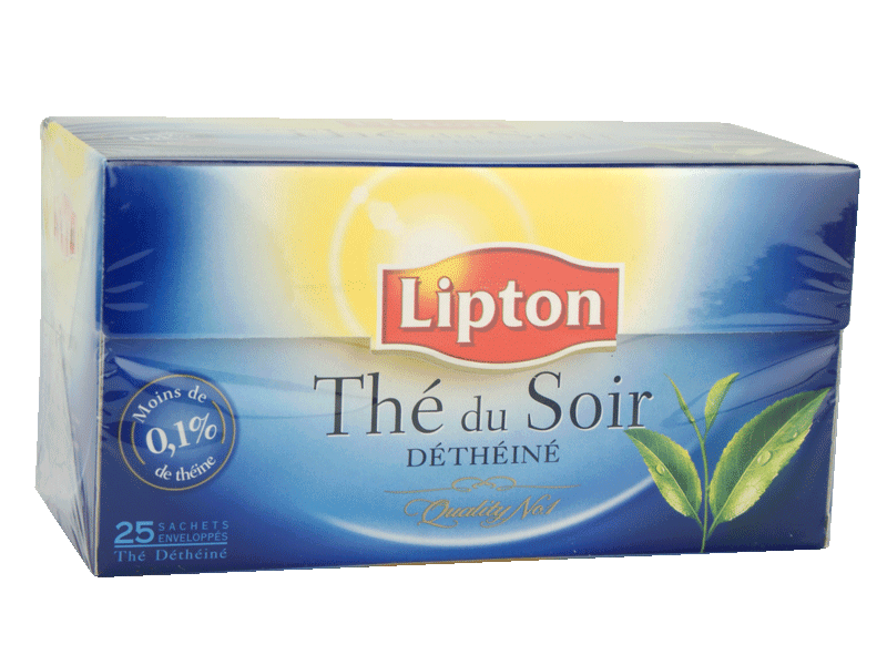 Lipton - Thé Yellow du Soir - 25 Sachets - Lot de 3
