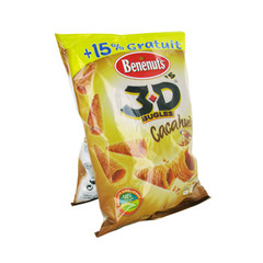 3D'S cacahuetes Benenuts sachet 2x85g 196g