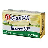 Beurre allégé Les Croisés Demi-sel 250g