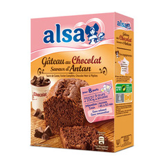 Gâteau au chocolat saveur d'antan ALSA, 300g