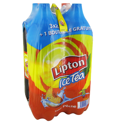 Lipton ice tea peche 3x2l