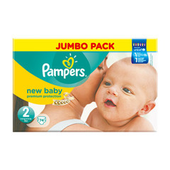 couches new baby taille 2 mini jumbo pack x74 pampers