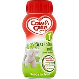Cow & Gate premier bébé né de lait prêt à servir l'étape 1 (200ml) - Paquet de 6