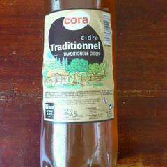 Cora cidre traditionnel 4,5° pet 1,5l