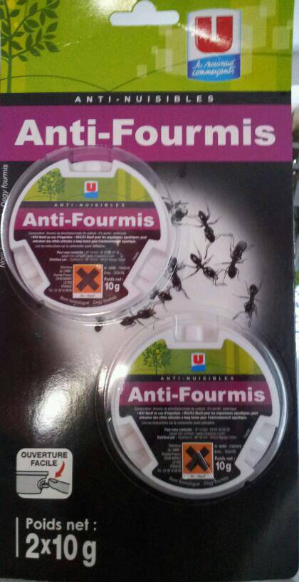 Anti fourmis U, 2x10g