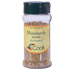 Cook Moutarde Jaune Grains Bio 60 g