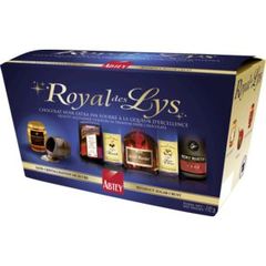 Chocolats liqueurs assorties royal de lys ABTEY ballotin x18 220g