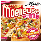 Marie pizza divine crousti moelleuse chèvre 530g